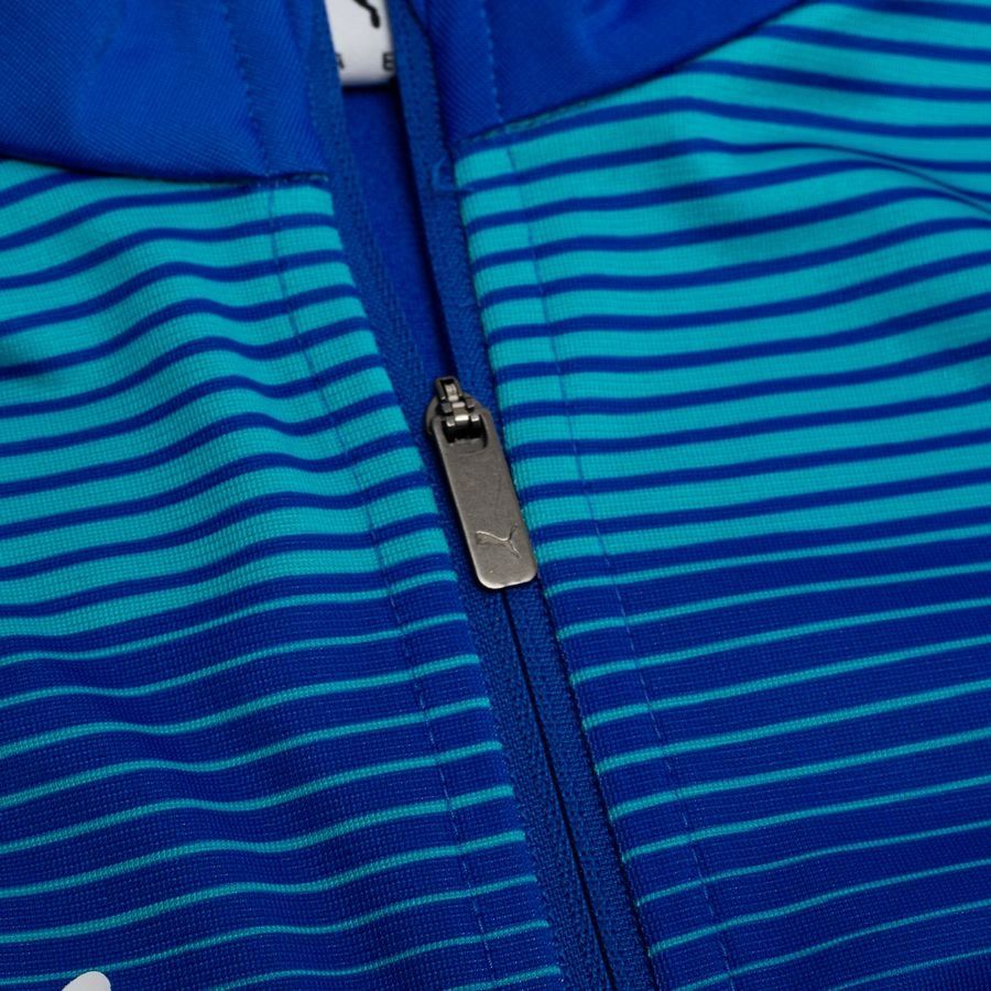 Marseille Training Shirt 1/4 Zip - Royal Sapphire/Team Aqua - Men's-SoccerKits Hub | Buy Soccer Jerseys Online